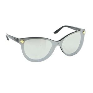 LIKE NEW VERSACE SILVER CAT EYE SUNGLASSES VERSACE MOD 4266
